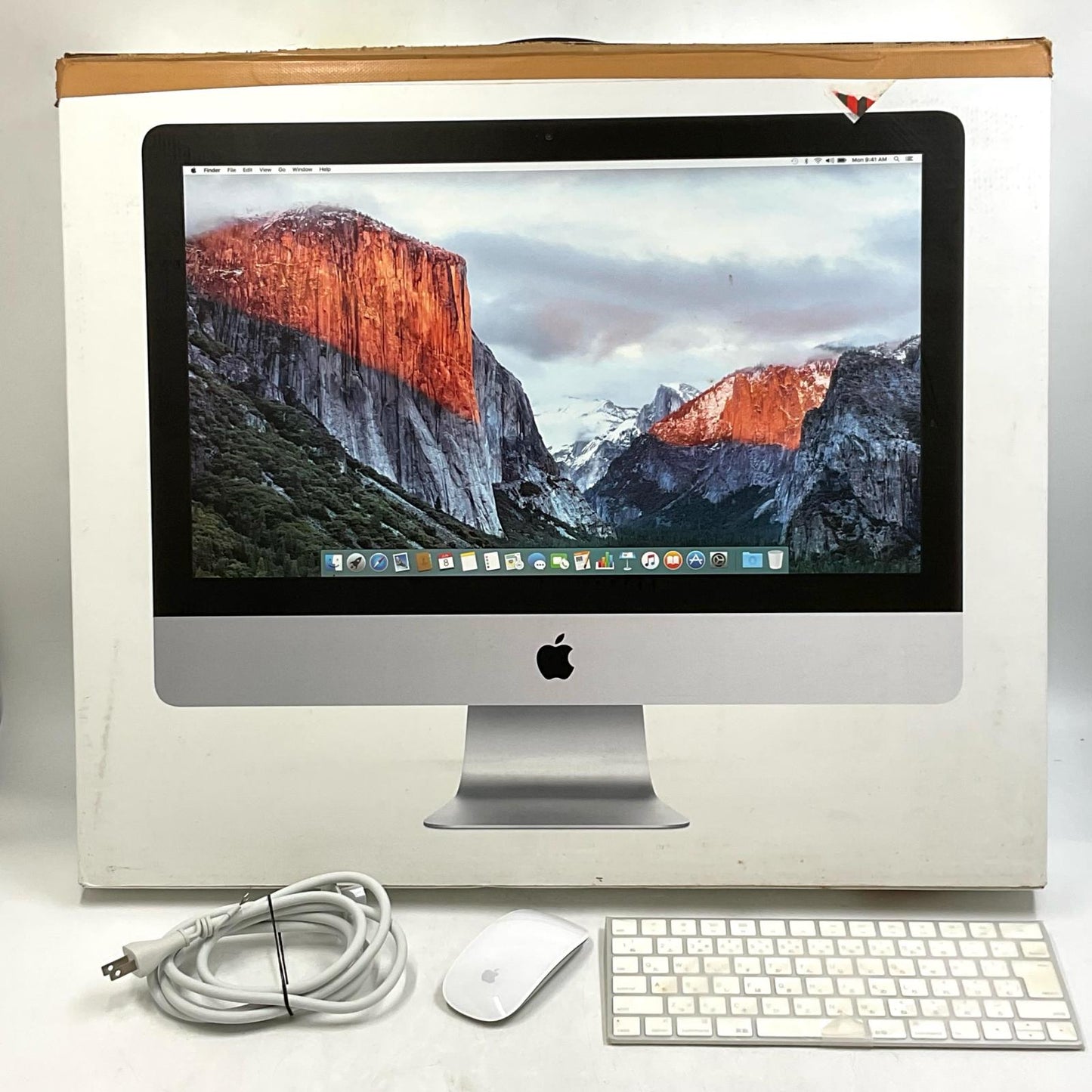 【全額返金保証】【最速発送】Apple iMac 21.5インチ Intel Core i5 8GB HDD 1TB シルバー 美品 動作確認済
