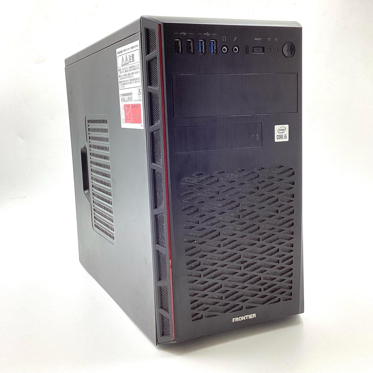 【全額返金保証】【最速発送】フロンティア Intel Core i5-10400F 16GB SSD 512GB NVIDIA GeForce RTX 3050 動作確認済