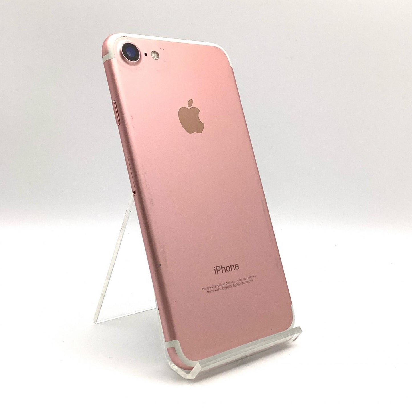 【全額返金保証】【最速発送】Apple iPhone iPhone 7 128GB ローズゴールド au 白ロム 動作確認済 77%