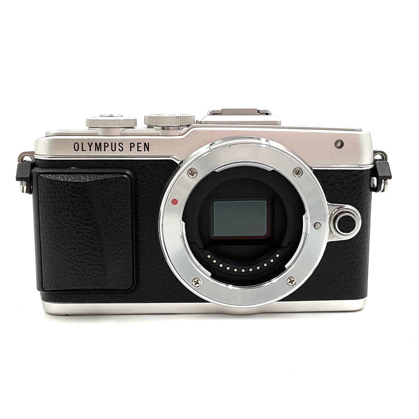 【全額返金保証】【最速発送】OLYMPUS デジタル一眼 OLYMPUS PEN Lite E-PL7 EZダブルズームキット シルバー 動作確認済