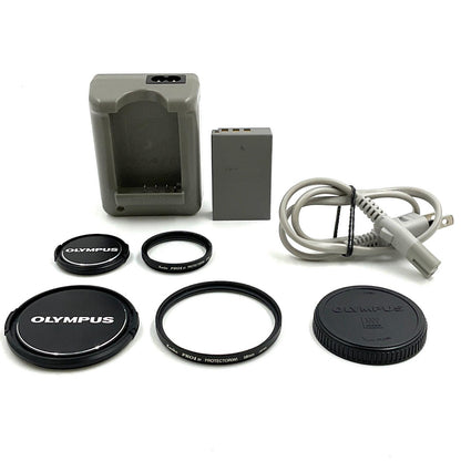 【全額返金保証】【最速発送】OLYMPUS デジタル一眼 OLYMPUS PEN Lite E-PL7 EZダブルズームキット シルバー 動作確認済