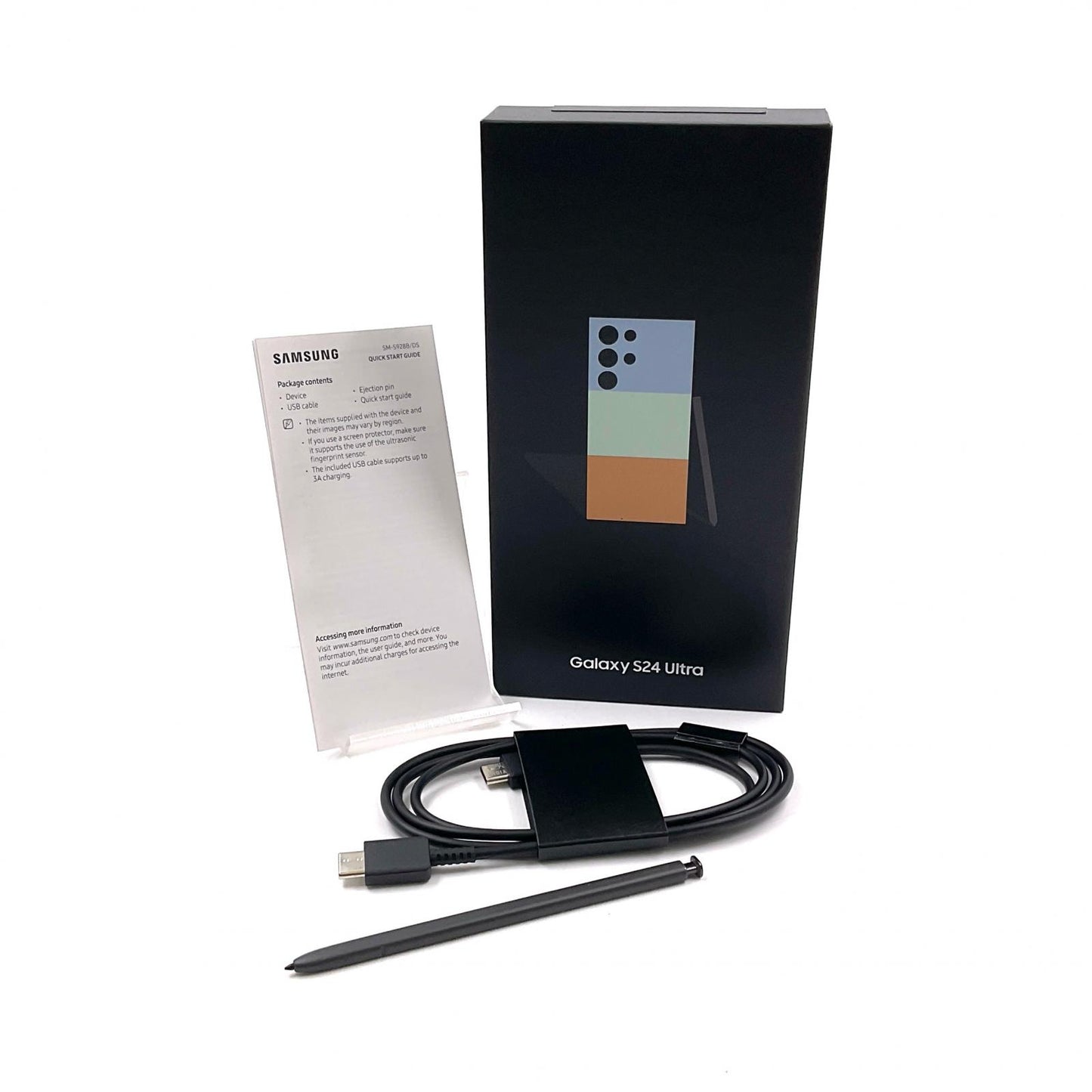 【全額返金保証】【最速発送】SAMSUNG Galaxy S24 Ultra 512GB チタニウムブルー SIMフリー SM-S928B/DS 白ロム 超美品 動作確認済