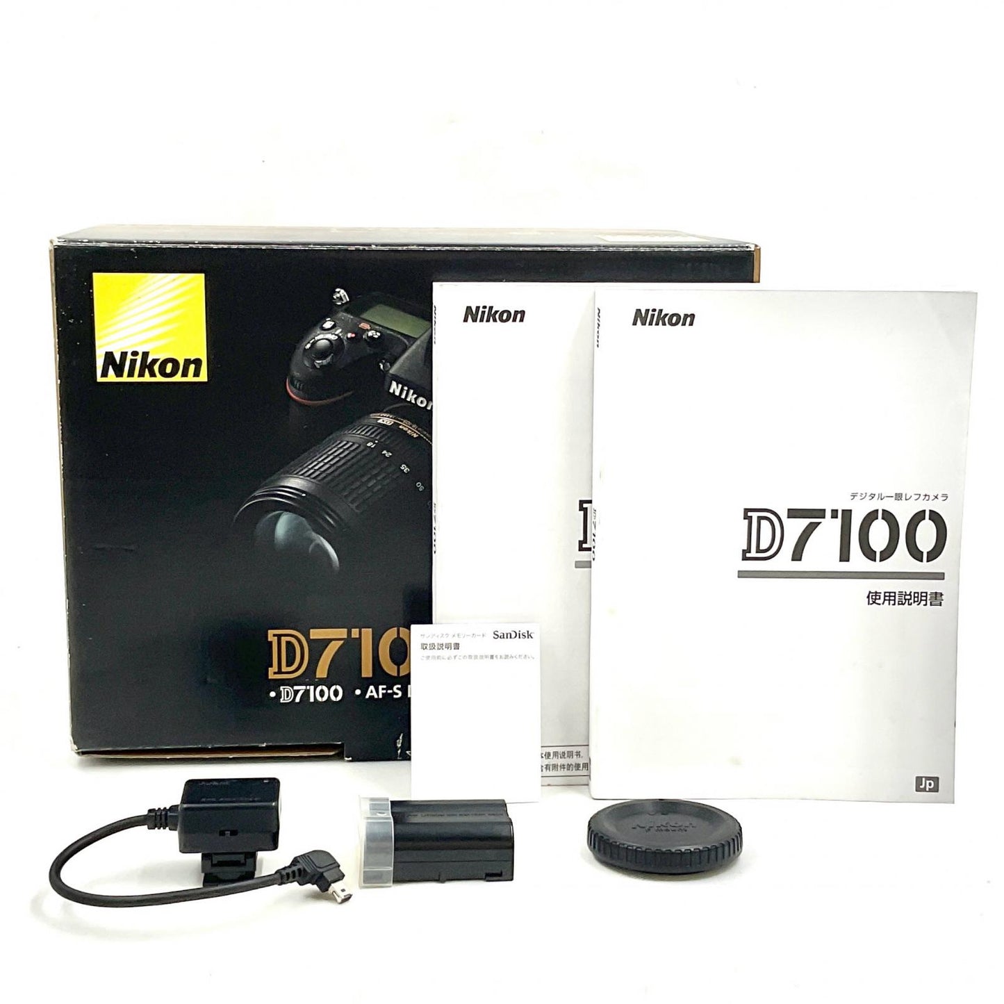 【全額返金保証】【最速発送】Nikon デジタル一眼 D7100 ボディ ブラック 動作確認済