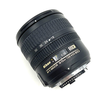 【全額返金保証】【最速発送】Nikon AF-S DX Zoom-Nikkor 18-70mm f/3.5-4.5G IF-ED 動作確認済
