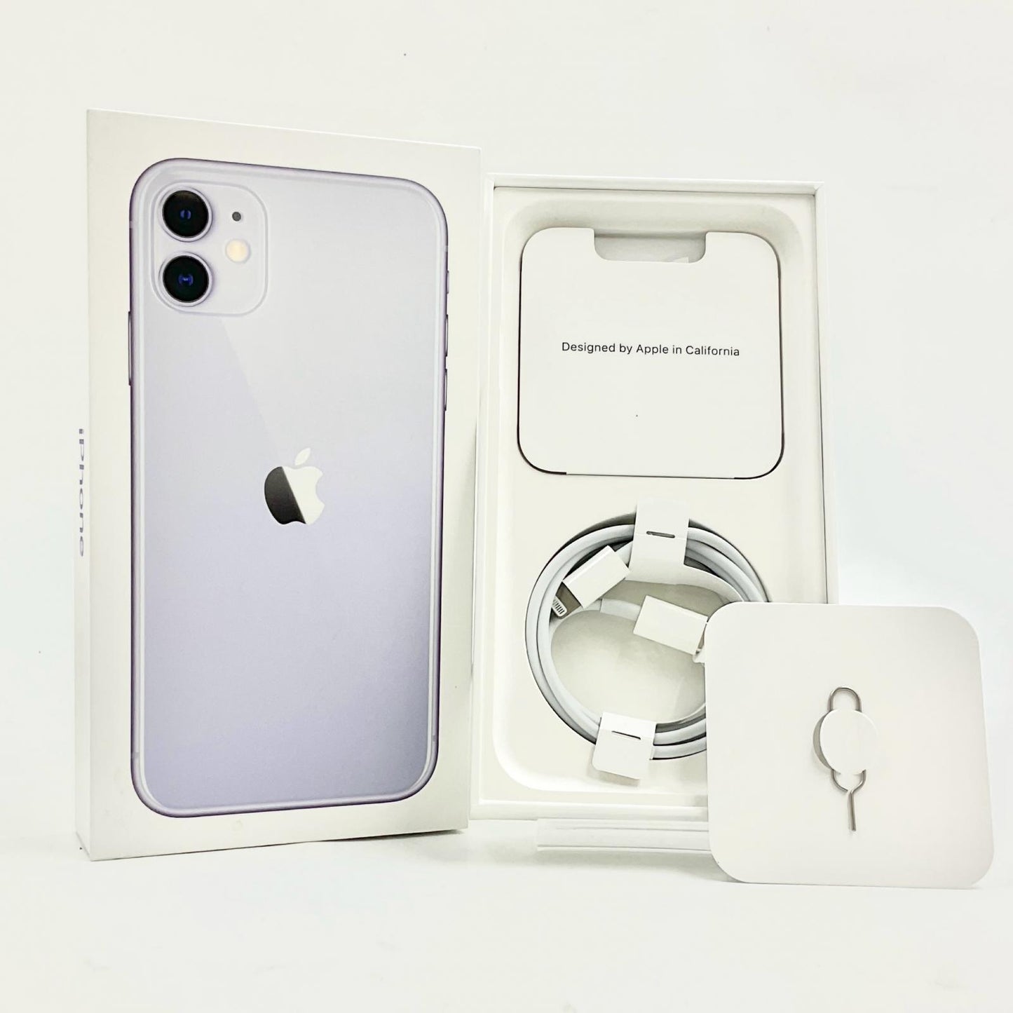 【全額返金保証】【最速発送】Apple iPhone iPhone 11 128GB パープル au SIMフリー 白ロム 動作確認済 72%