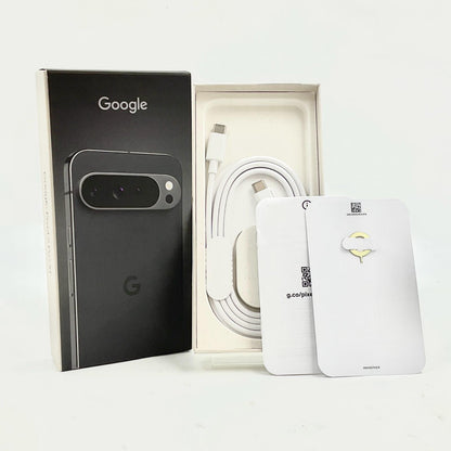 【全額返金保証】【最速発送】Google Pixel 9 Pro XL 256GB Obsidian SIMフリー GQ57S 白ロム 美品 動作確認済