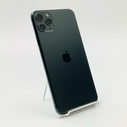 【全額返金保証】【最速発送】Apple iPhone iPhone 11 Pro Max 512GB ミッドナイトグリーン 白ロム 動作確認済 100%