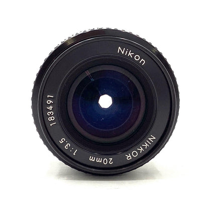 【全額返金保証】【最速発送】Nikon Ai NIKKOR 20mm F3.5 動作確認済