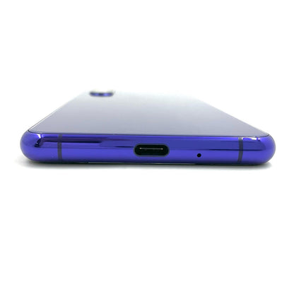 【全額返金保証】【最速発送】Sony Xperia 5 II 128GB パープル docomo SO-52A 白ロム 動作確認済