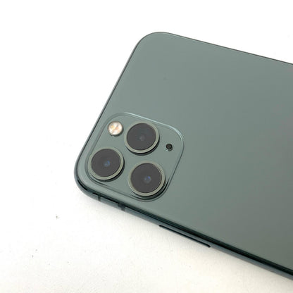 【全額返金保証】【最速発送】Apple iPhone iPhone 11 Pro 256GB ミッドナイトグリーン Softbank 白ロム 動作確認済 75%