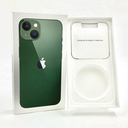 【全額返金保証】【最速発送】Apple iPhone iPhone 13 128GB グリーン au 動作確認済 83%