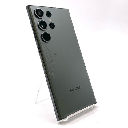 【最速発送】SAMSUNG Galaxy S23 Ultra 256GB グリーン au SCG20【難有】