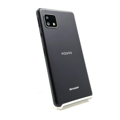 【全額返金保証】【最速発送】SHARP AQUOS sense4 lite 64GB ブラック 楽天モバイル SH-RM15 白ロム 美品 動作確認済