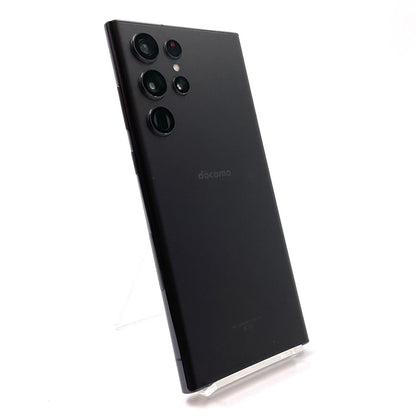 【全額返金保証】【最速発送】SAMSUNG Galaxy S22 Ultra 256GB ファントムブラック docomo SC-52C 白ロム 動作確認済