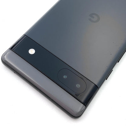 【全額返金保証】【最速発送】Google Pixel 6a 128GB Charcoal au GB17L 白ロム 動作確認済
