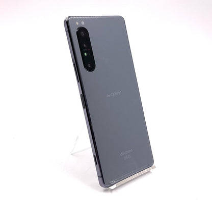 【全額返金保証】【最速発送】Sony Xperia 1 II 128GB パープル docomo SO-51A 白ロム 動作確認済