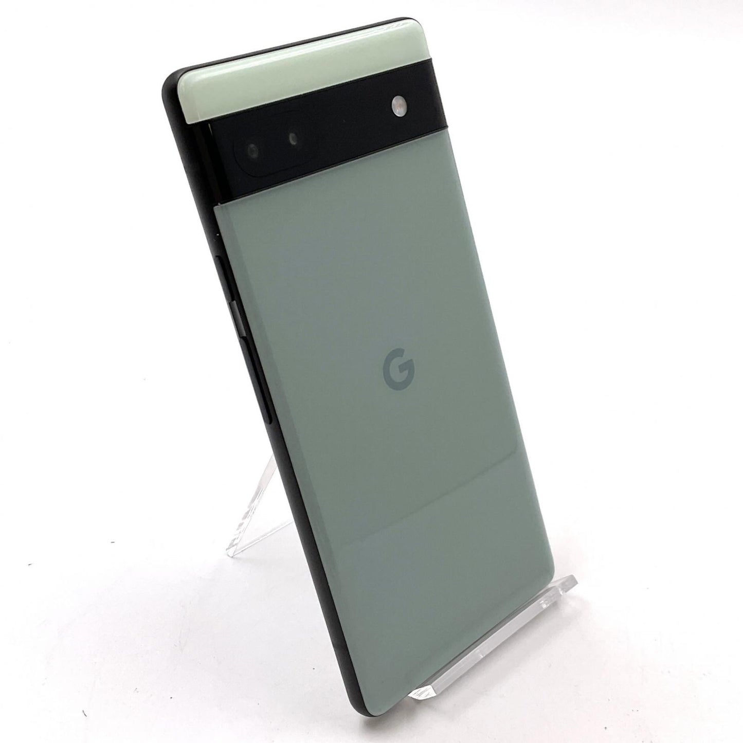 【全額返金保証】【最速発送】Google Pixel 6a 128GB Sage au GB17L 白ロム 動作確認済