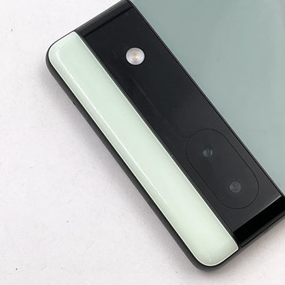 【全額返金保証】【最速発送】Google Pixel 6a 128GB Sage au GB17L 白ロム 動作確認済