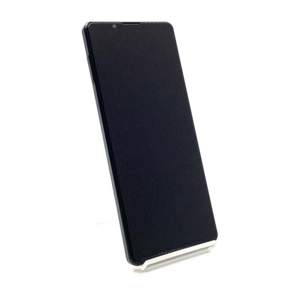 【全額返金保証】【最速発送】Sony Xperia 1 III 256GB フロストブラック au SOG03 白ロム 美品 動作確認済