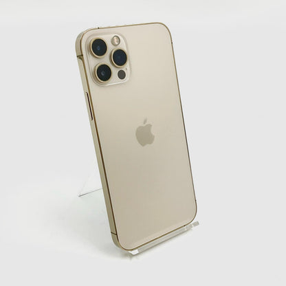 【全額返金保証】【最速発送】Apple iPhone iPhone 12 Pro 256GB ゴールド au 白ロム 動作確認済 74%