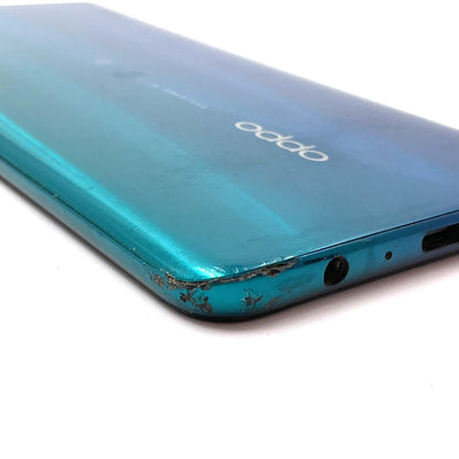 【最速発送】OPPO Reno A 128GB ブルー SIMフリー CPH1983 白ロム【難有】