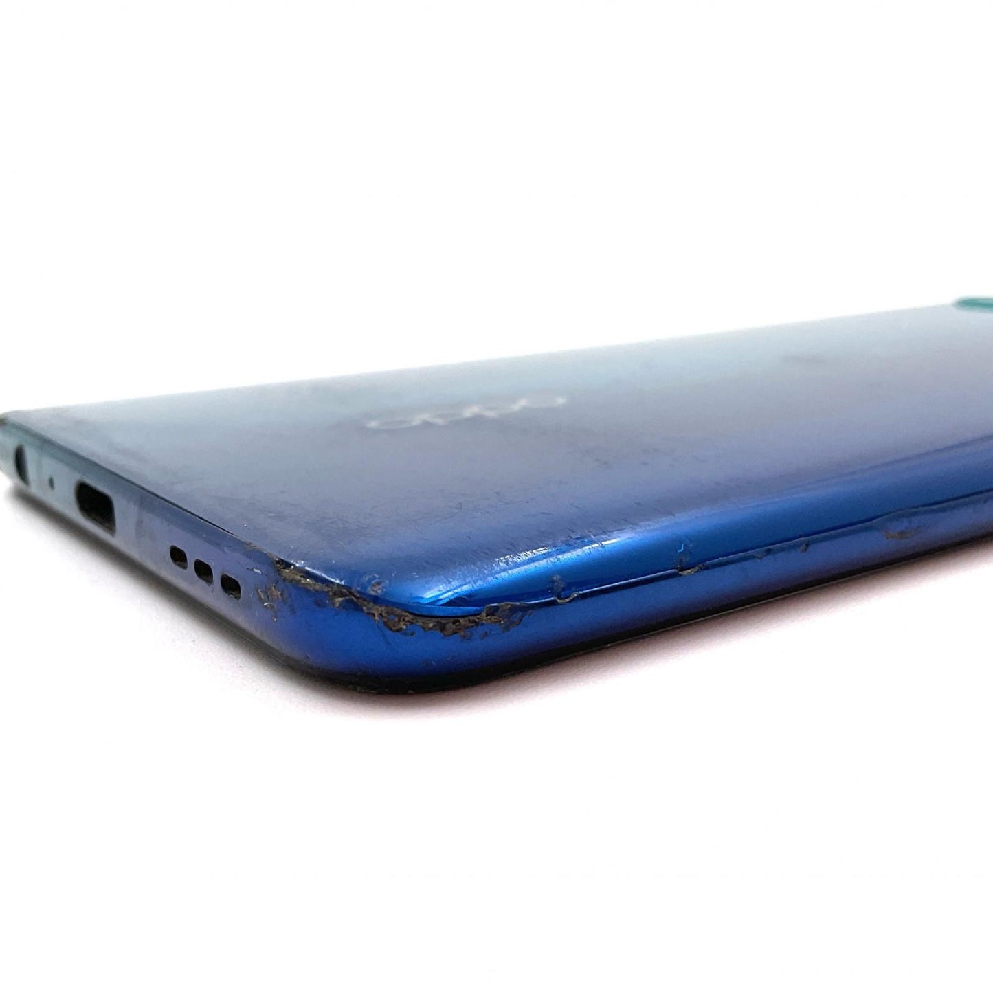 【最速発送】OPPO Reno A 128GB ブルー SIMフリー CPH1983 白ロム【難有】