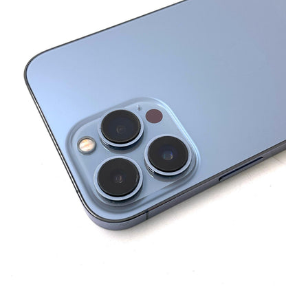 【全額返金保証】【最速発送】Apple iPhone iPhone 13 Pro Max 128GB シエラブルー SIMフリー 白ロム 動作確認済 84%