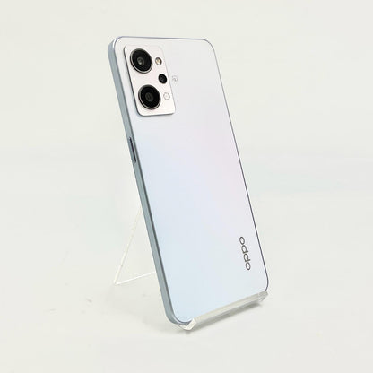 【全額返金保証】【最速発送】OPPO Reno 7A 128GB ドリームブルー 楽天モバイル SIMフリー CPH2353 白ロム 美品 動作確認済