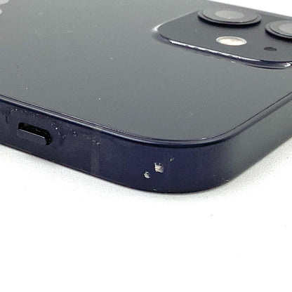 【全額返金保証】【最速発送】Apple iPhone iPhone 12 128GB ブラック Softbank 白ロム 動作確認済 100%