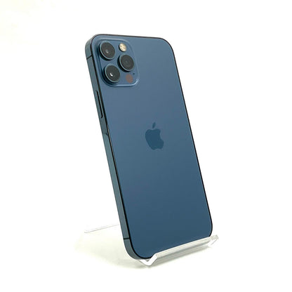 【全額返金保証】【最速発送】Apple iPhone iPhone 12 Pro 128GB パシフィックブルー au 白ロム 動作確認済 77%