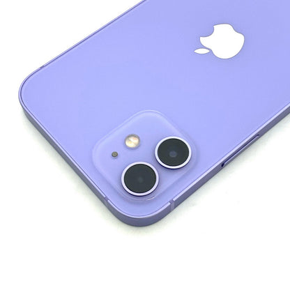 【全額返金保証】【最速発送】Apple iPhone iPhone 12 64GB パープル au 動作確認済 78%