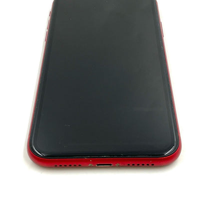 【最速発送】Apple iPhone iPhone XR 64GB RED docomo 白ロム【難有】 80%