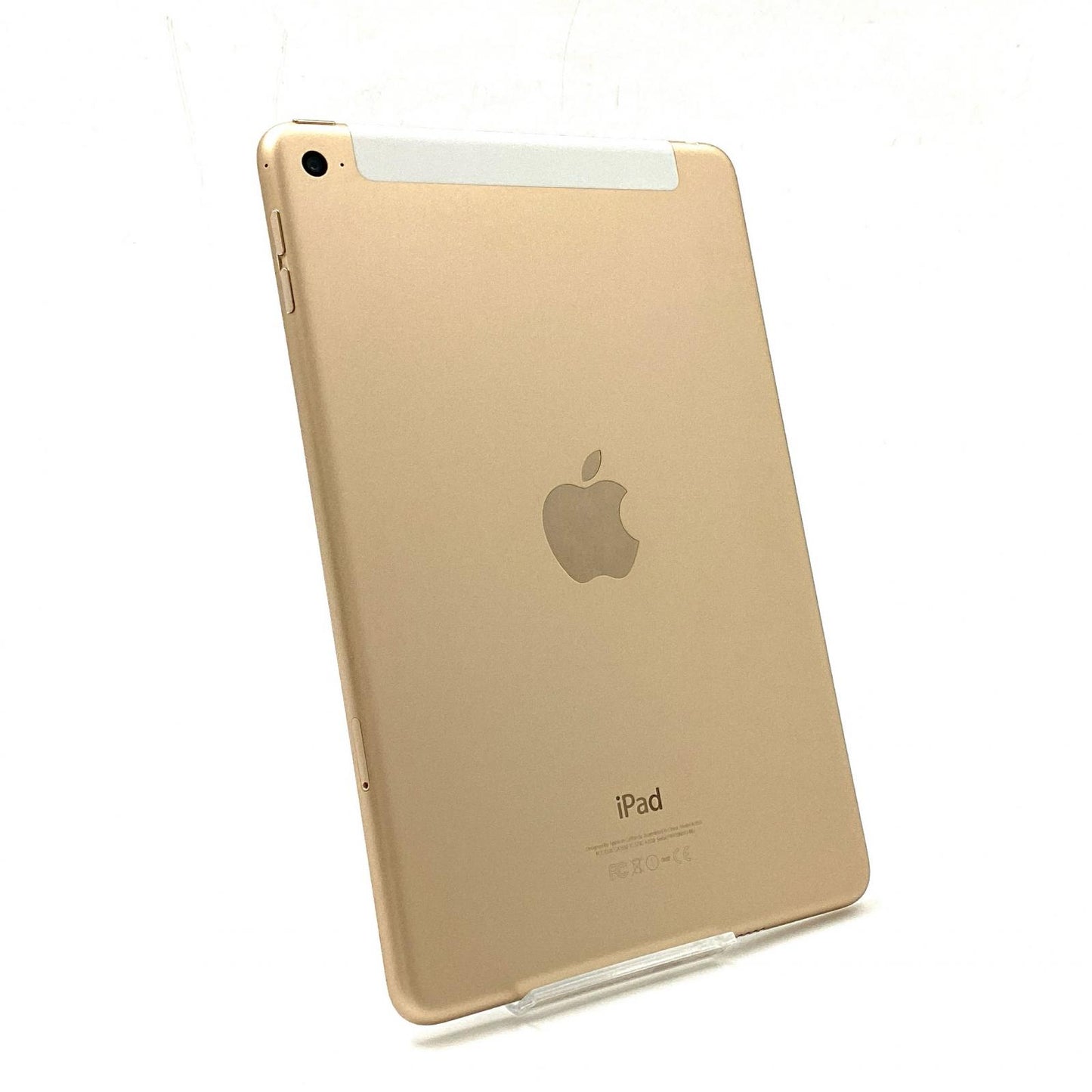【全額返金保証】【最速発送】Apple iPad mini 7.9インチ 第4世代 16GB ゴールド WiFi+Cellular docomo SIMフリー 白ロム 美品 動作確認済