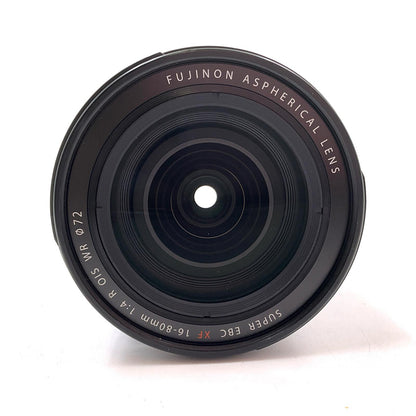 【全額返金保証】【最速発送】FUJIFILM フジノンレンズ XF16-80mm F4 R OIS WR 動作確認済