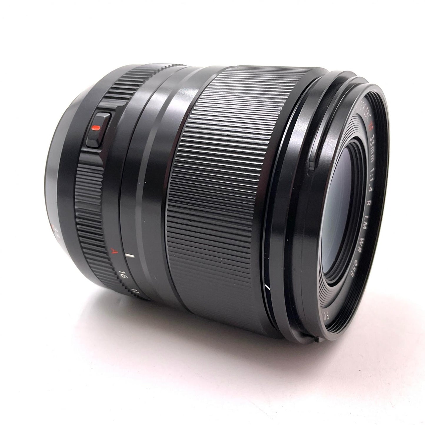【全額返金保証】【最速発送】FUJIFILM フジノンレンズ XF33mm F1.4 R LM WR 動作確認済