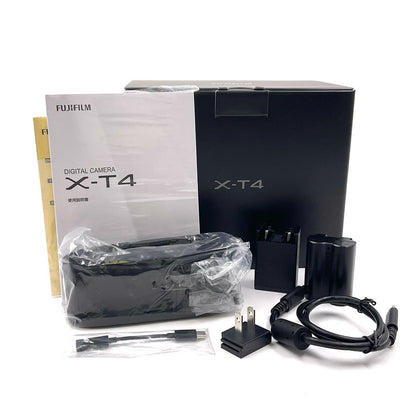 【全額返金保証】【最速発送】FUJIFILM デジタル一眼 X-T4 ボディ ブラック 美品 動作確認済