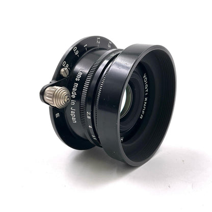 【全額返金保証】【最速発送】Voigtlanderフォクトレンダー HELIAR 40mm F2.8 Aspherical L(L39) ブラック 美品 動作確認済