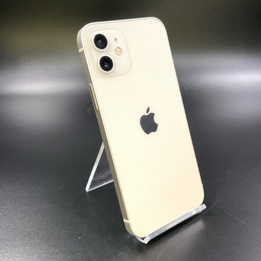 【全額返金保証】【最速発送】Apple iPhone iPhone 12 64GB ホワイト Softbank SIMフリー 白ロム 動作確認済 86%