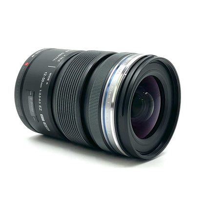 【全額返金保証】【最速発送】OLYMPUS M.ZUIKO DIGITAL ED 12-50mm F3.5-6.3 EZ [ブラック] 美品 動作確認済