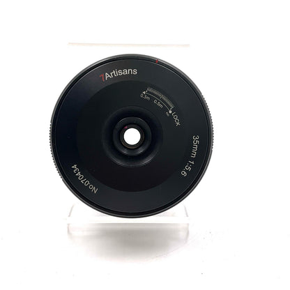 【全額返金保証】【最速発送】七工匠 7Artisans 七工匠 7Artisans 35mm F5.6 単焦点レンズ ブラック 動作確認済