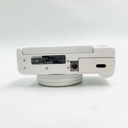 【全額返金保証】【最速発送】Sony コンパクトデジタルカメラ VLOGCAM ZV-1 (W) [ホワイト] 超美品 動作確認済