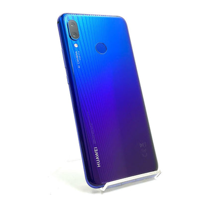 【全額返金保証】【最速発送】Huawei nova 3 128GB アイリスパープル SIMフリー PAR-LX9 白ロム 動作確認済