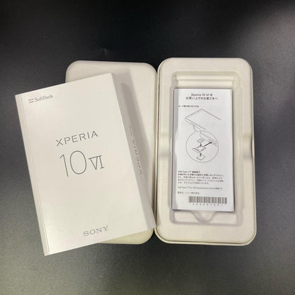 【全額返金保証】【最速発送】Sony Xperia 10 VI Softbank 白ロム 超美品 動作確認済