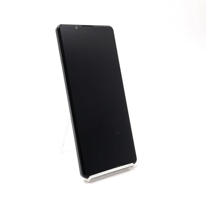 【全額返金保証】【最速発送】Sony Xperia 1 III 256GB ブラック au SOG03 白ロム 美品 動作確認済