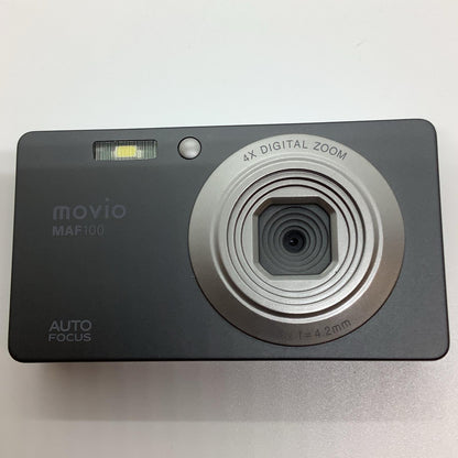 【全額返金保証】【最速発送】ナガオカ コンパクトデジタルカメラ movio MAF100 動作確認済