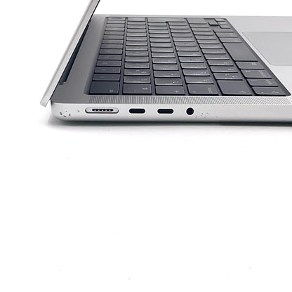 【全額返金保証】【最速発送】Apple MacBook Pro Pro 14インチ 2021 Apple M1 Pro 32GB SSD 512GB シルバー 86% 動作確認済
