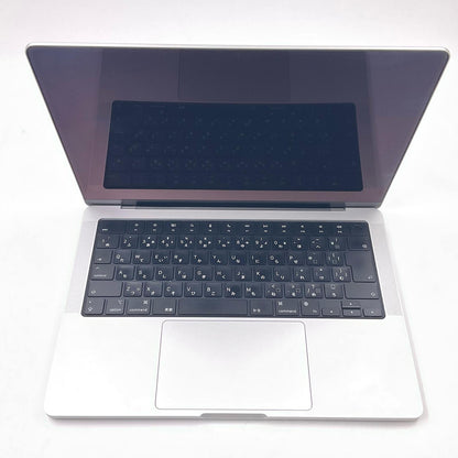 【全額返金保証】【最速発送】Apple MacBook Pro Pro 14インチ 2021 Apple M1 Pro 32GB SSD 512GB シルバー 86% 動作確認済