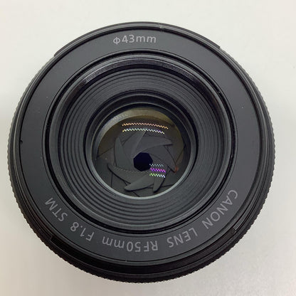 【全額返金保証】【最速発送】Canon Canon RF 50mm f1.8 STM 超美品 動作確認済