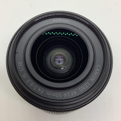 【全額返金保証】【最速発送】Canon RF24-50mm F4.5-6.3 IS STM 超美品 動作確認済