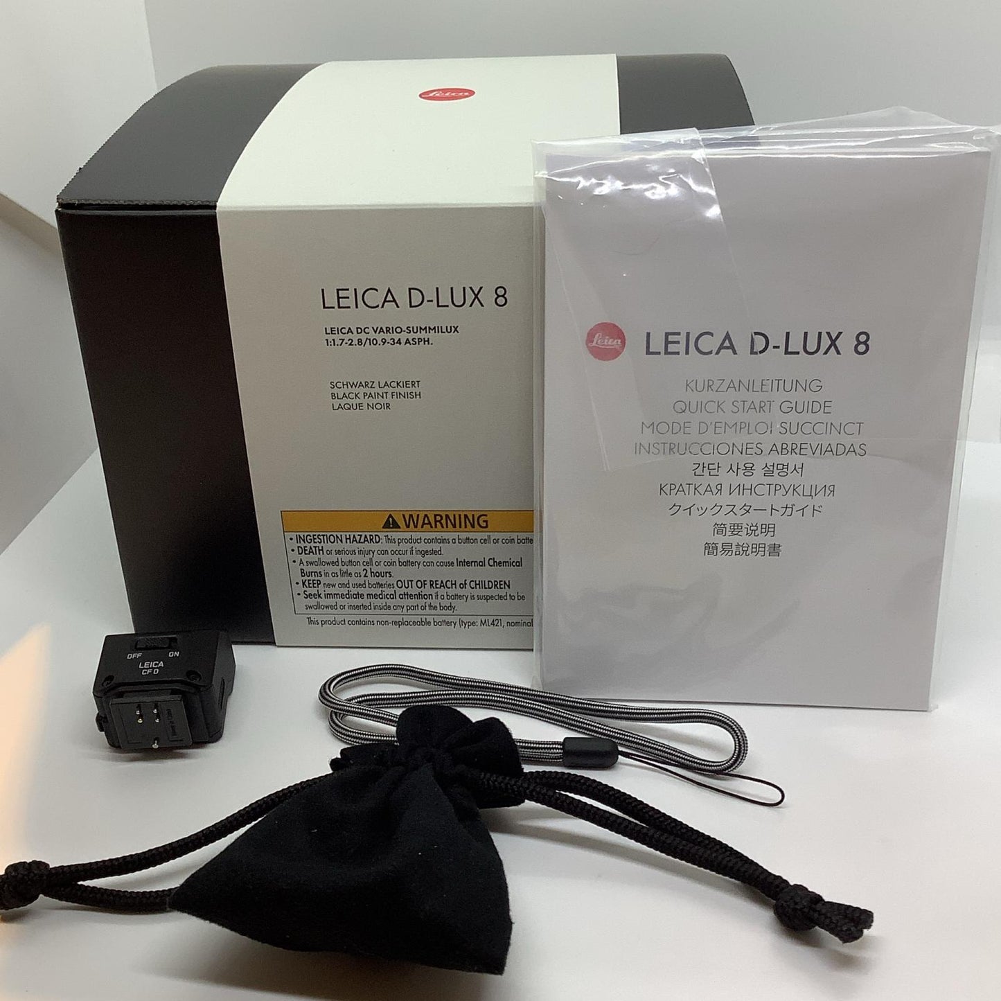 【全額返金保証】【最速発送】Leica コンパクトデジタルカメラ D-LUX 8 超美品 動作確認済
